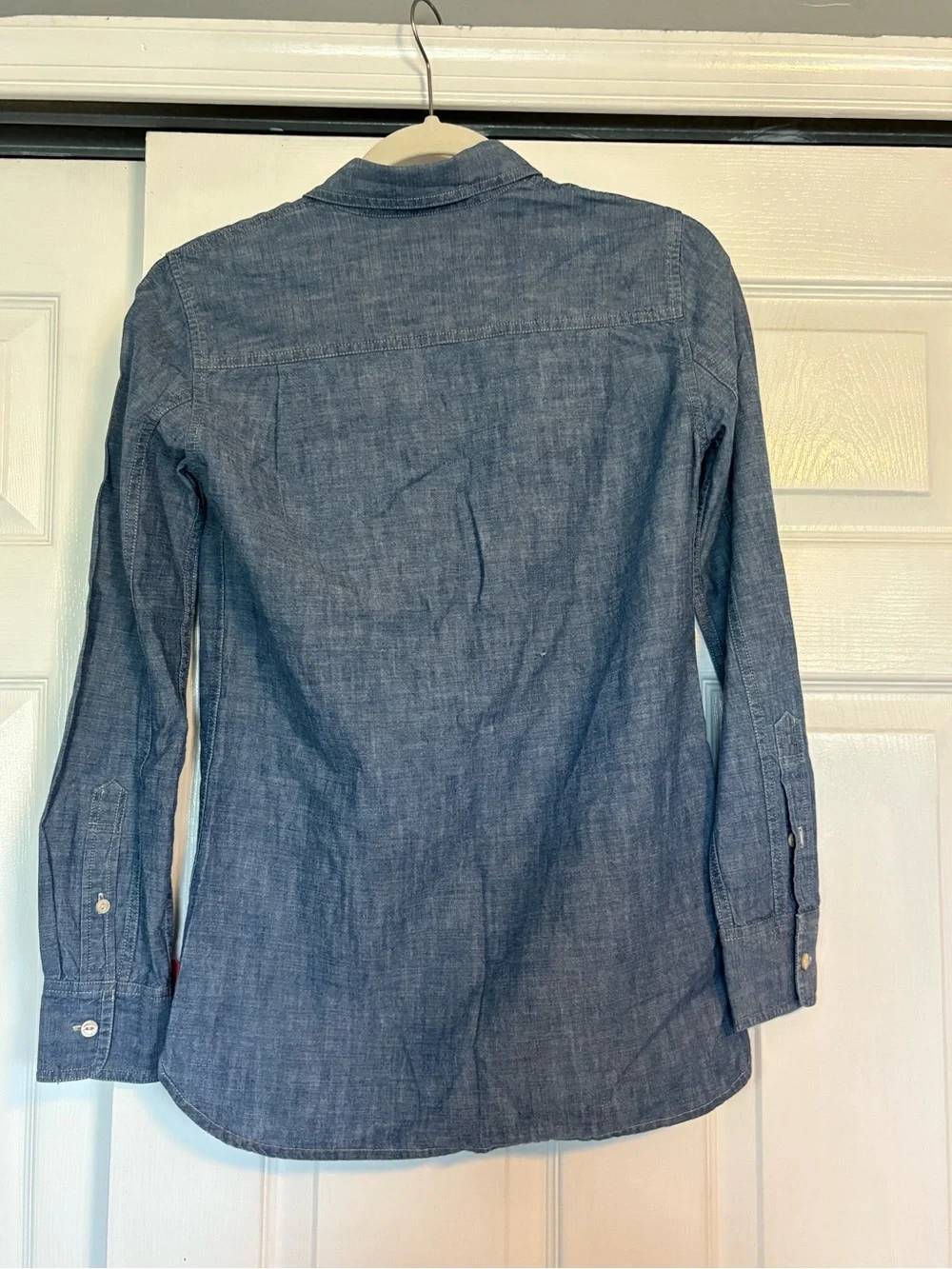 J. Crew Light Blue Chambray Shirt